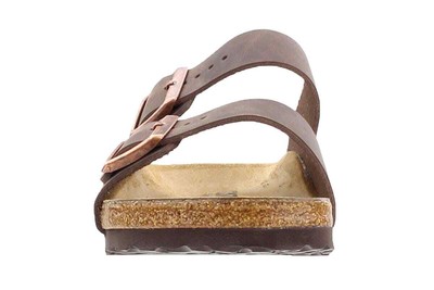 BIRKENSTOCK BIRKENSTOCK ARIZONA OILED LEATHER SANDAL (HABANA, SIZE 36 EU)