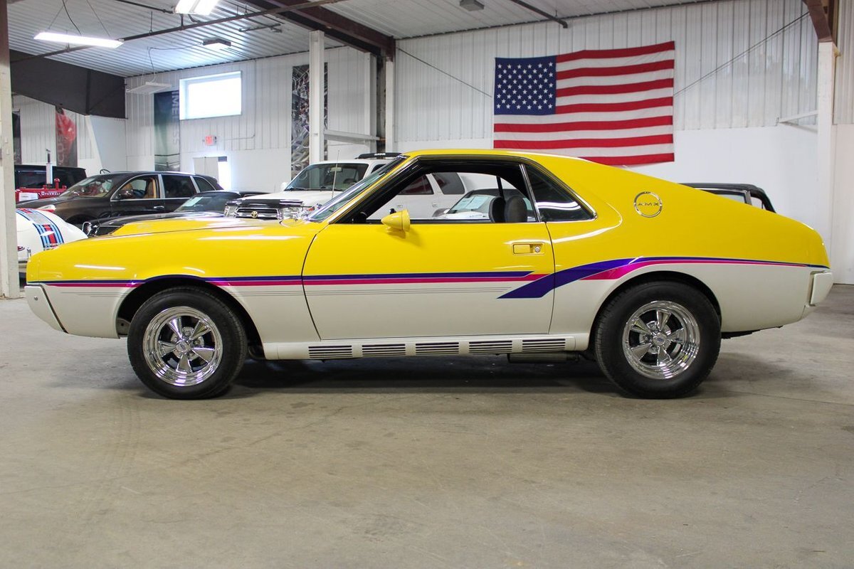 Owner 1970 AMC AMX  7600 Miles Yellow/Pearl Coupe 401ci Tremec TKX 5 speed manual