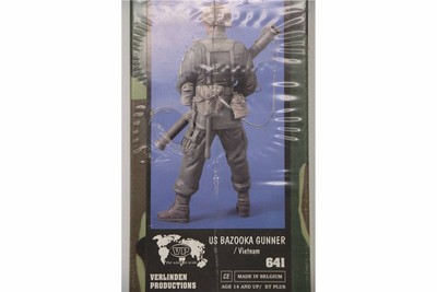 VERLINDEN PRODUCTIONS 641 1/16 US Bazooka Gunner Vietnam