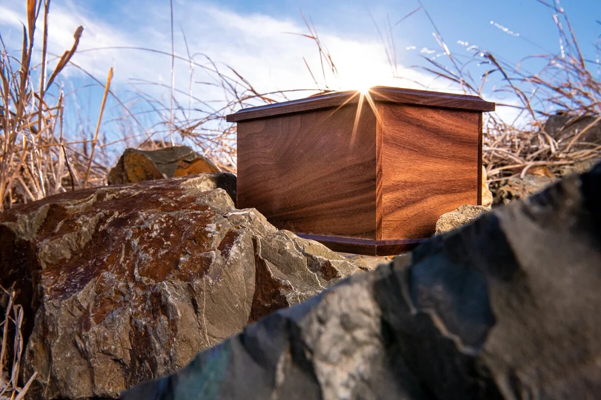 Walnut Companion Urn #400