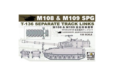 AFV Club AF35S23 1/35 T-136 Seperate track link for M108 M109