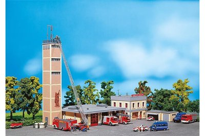 Faller 130989 HO 1/87 Caserne de Pompiers Fire Station