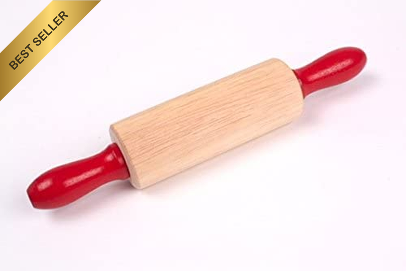 Daily Bake Small Wood Rolling Pin, 20 Cm X 3.7 Cm Diameter