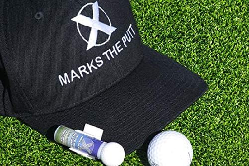 X Marks the Putt- Innovative Golfing Ball Marker for Putting Green | Does NOT HA