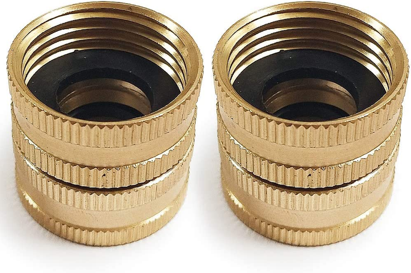 Connector With Dual Swivel For Male Hose To Male H