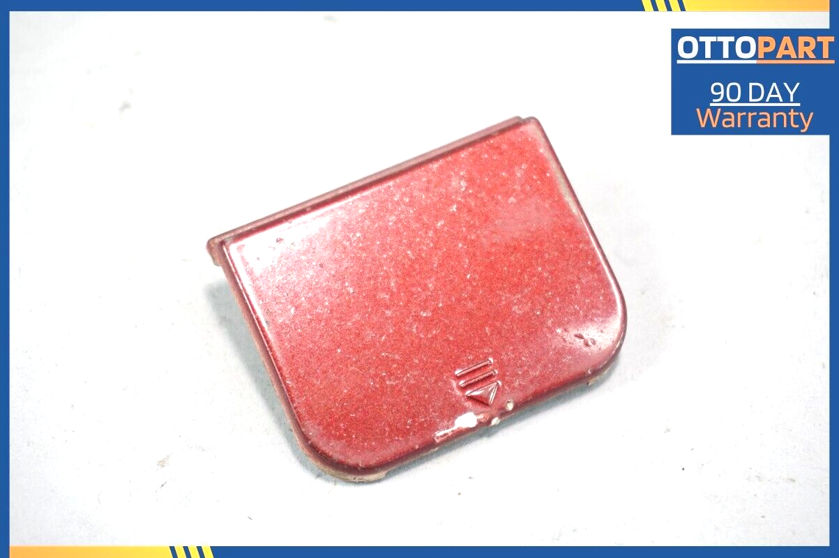 2000-2003 Mercedes E55 E430 E320 Front Bumper Tow Hook Cover A2108850026 RED OEM