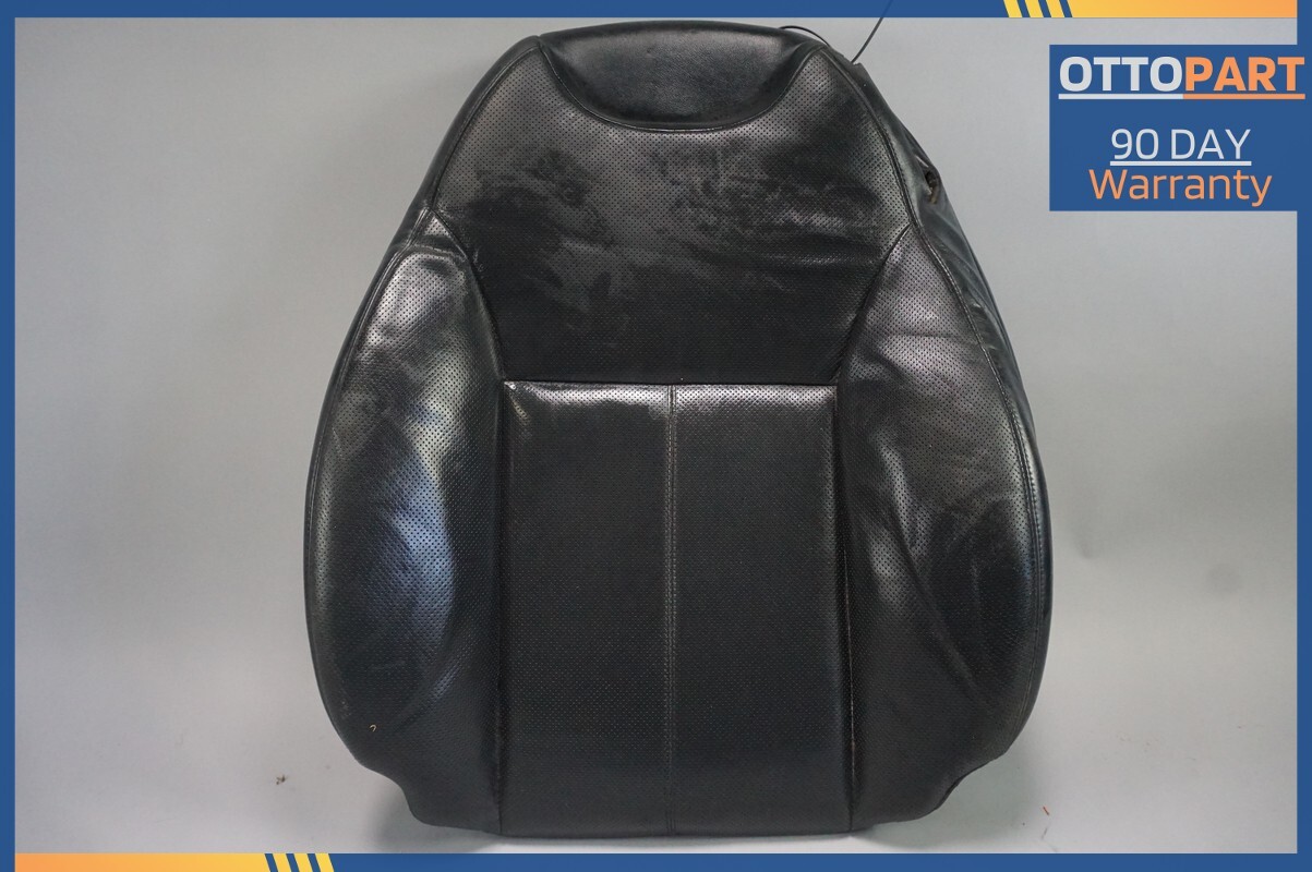 07-14 Mercedes W216 CL550 Front Left Side Top Upper Seat Cushion Black OEM