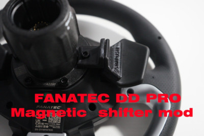 SIMPUSH FANATEC DD PRO Magnetic paddle shifter mod GT7 2024 NEW FAST SHIP