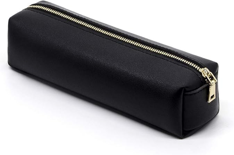PU Pencil Case. Simple Leather Pen Bag. Can Be Used for Stationery and Cosmetic