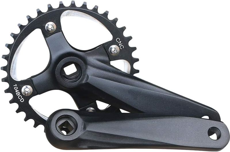 MTB Crankset - 104 BCD Square Taper (152mm, 165mm, 170mm) | Mountain Bike