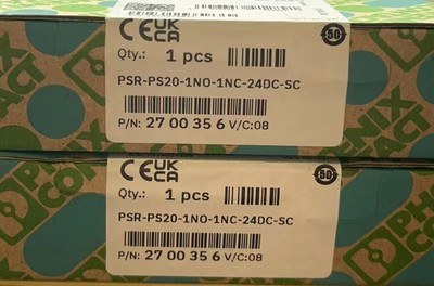 1pc New 2700356 PHOENIX CONTACT PSR Coupled Relay PSR-PS20-1NO-1NC-24DC-SC