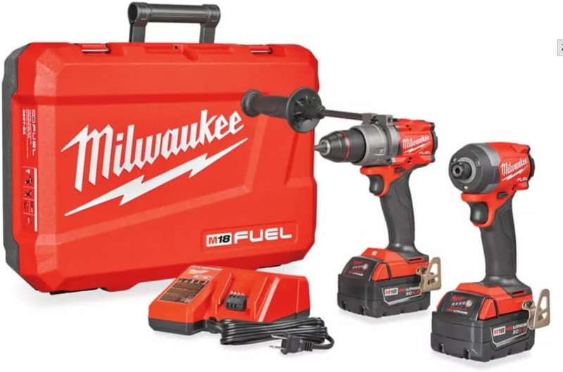 Milwaukee 2796-22 M18 FUEL ONE-KEY 18-Volt Lithium-Ion Brushless Cordless Hamme