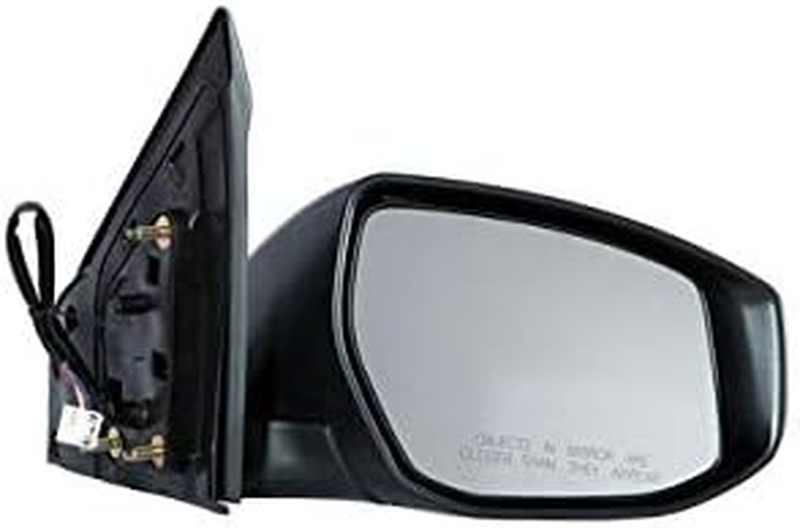 Right Passenger Side Power Mirror Manual Folding for 2013-2018 Nissan Sentra