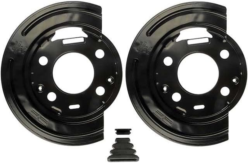 Set of 2 Rear Brake Backing Plate for 2001-2007 Chevy Silverado 2500 HD