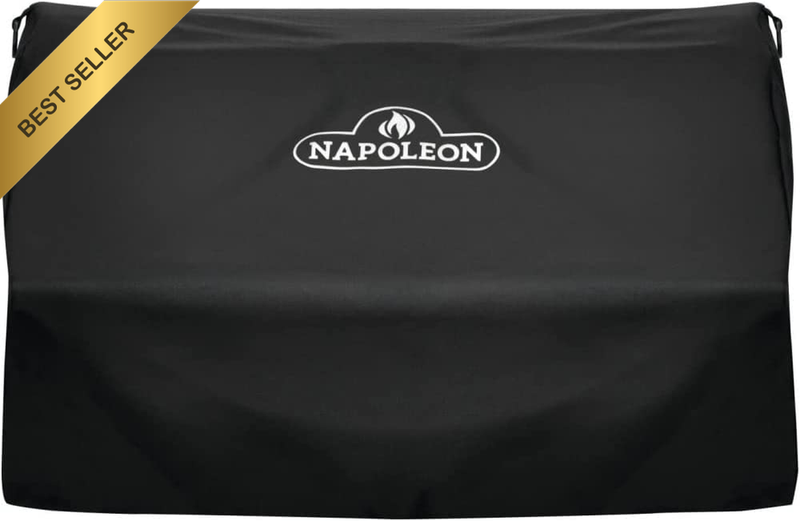 Grills 605 Series Built-In Premium BBQ Cover, Black