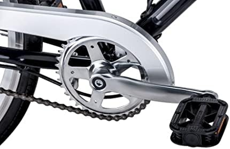 Electric Bikes Amped Urban Single Speed E-Bike (Blue Sea, Large / 19)