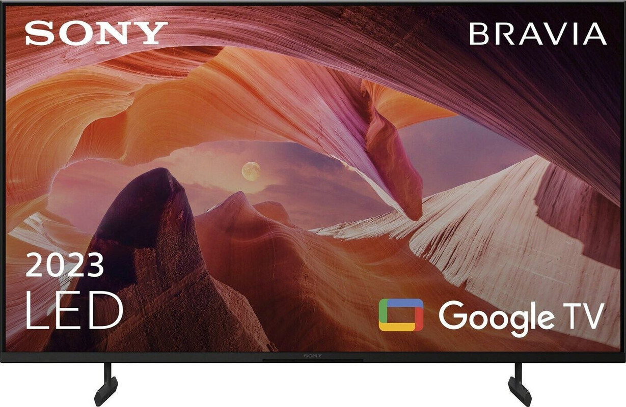 Sony BRAVIA, KD-43X80L, 43 Zoll Fernseher, LED, 4K HDR, Google TV, Smart 213F8FA