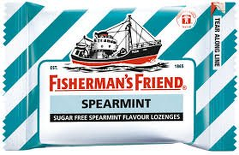 Fisherman'S Friend Spearmint Fravour Lozenges Sugar Free Candy 25G.(Pack of 2) …