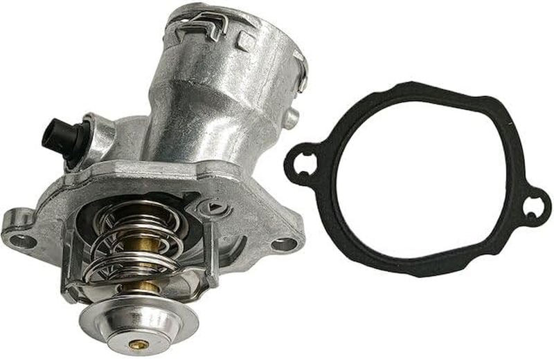 Thermostat with Housing Gasket for Mercedes-Benz S550 2007 2008 2009 2010 2011