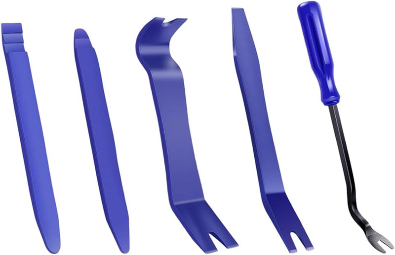 Trim Removal Tool Kit, 5Pcs Pry Tools for Car, Car Radio Removal Tool, No-Scratc
