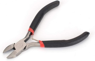 Mini Diagonal Cutters，4.5-Inch CR-V Multifunction Precision Wire Flush Cutting P