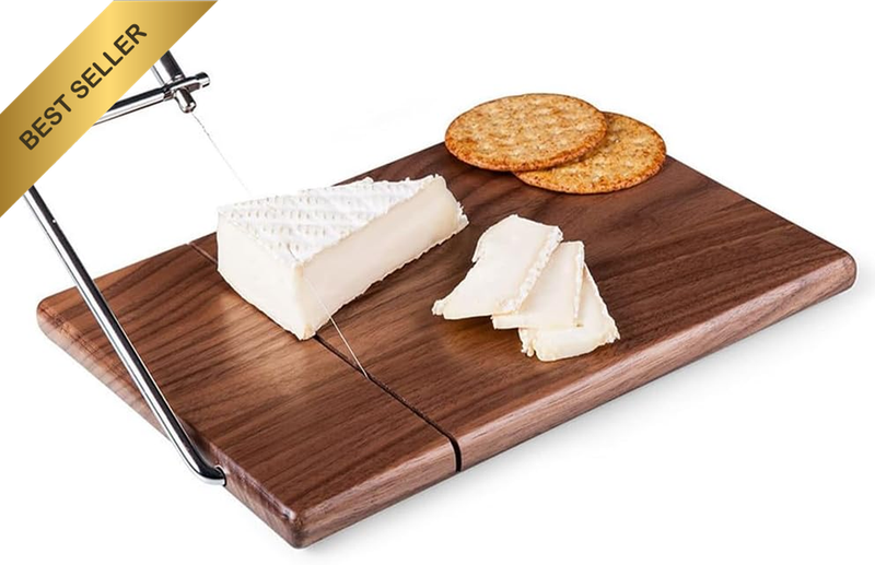 Log Cheese Slicer, Stainless Steel Cheese Ham Slicer, Kitchen Tool Cutter, Butte