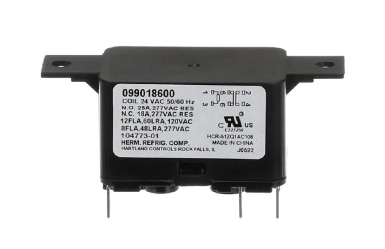 Lennox 099018600 Fan Relay 24V 50/60HZ Coil 104773-01 | eBay