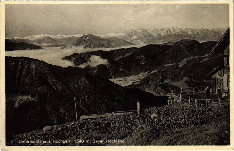 Cpa Ak Unterkunftshaus Hochgern Germany (1035304)