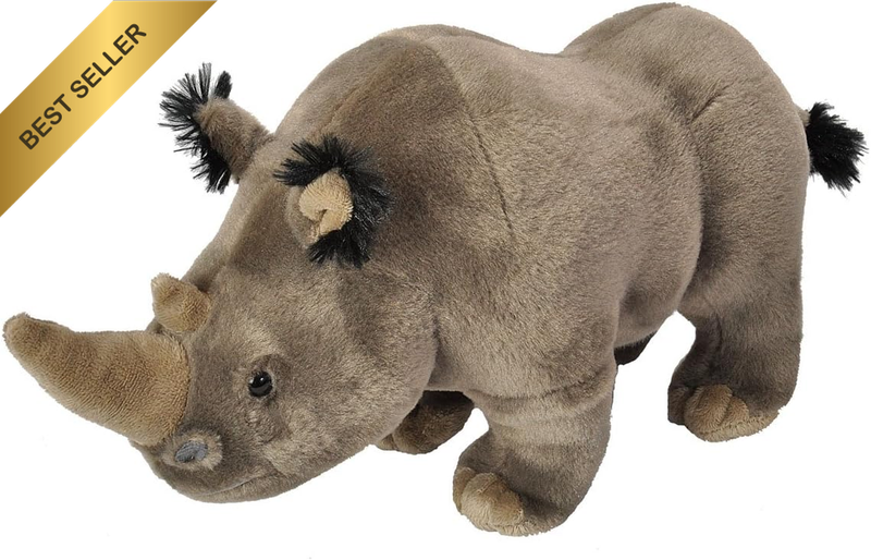 18156 Cuddlekins Plush Rhino 12