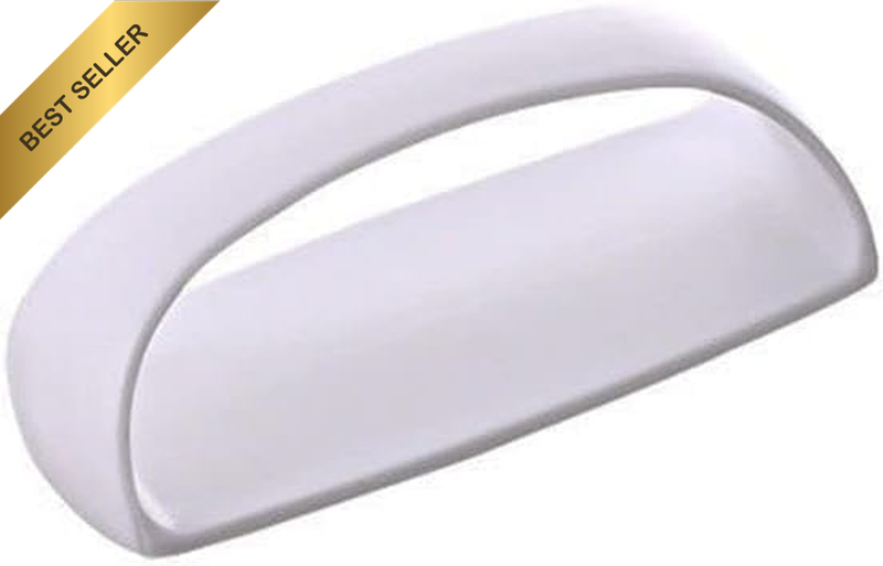 2Pcs White Self-Stick Wardrobes Handles Helper with Adhesive Door Handleinstant
