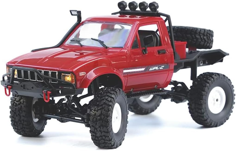 1:16 RC Rock Crawler 4X4 Off Road Truck WPL C14 Remote Control  2.4Ghz RTR Car