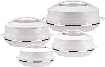 Insulated top serving dishes