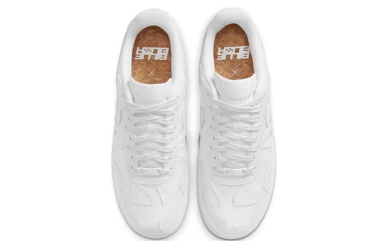 Nike Air Force 1 Low Billie Eilish Triple White Off Patch