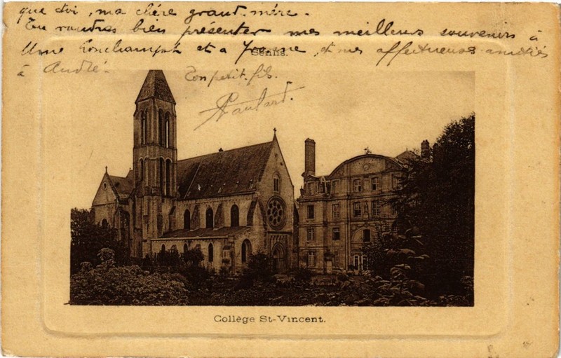 Cpa Senlis - College St-Vincent (249573)