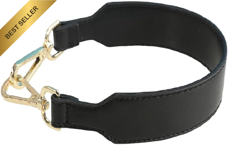 Purse-Strap Replacement Faux Leather Handbag Short Handles Shoulder Bag with Met