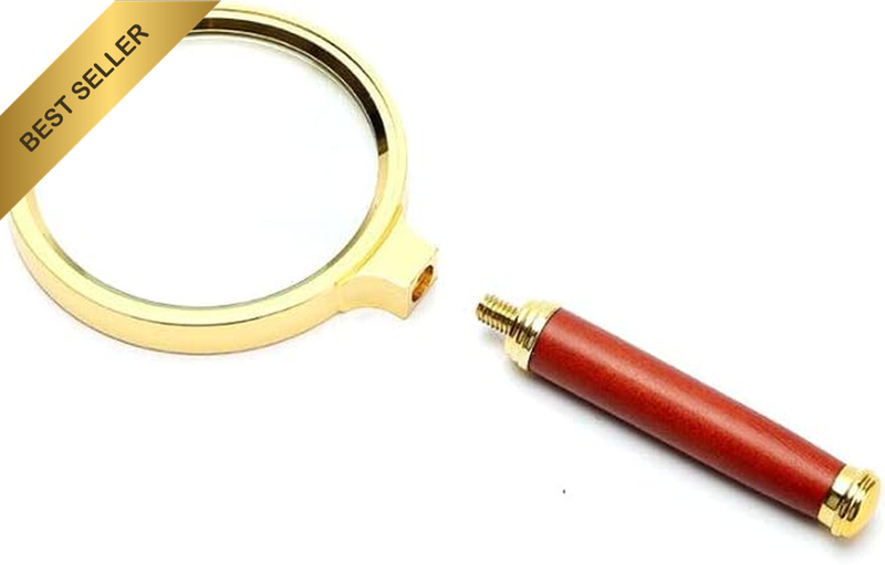 60Mm Handheld 15X Magnifier Magnifying Glass Loupe Reading Jewelry Aid Big Large