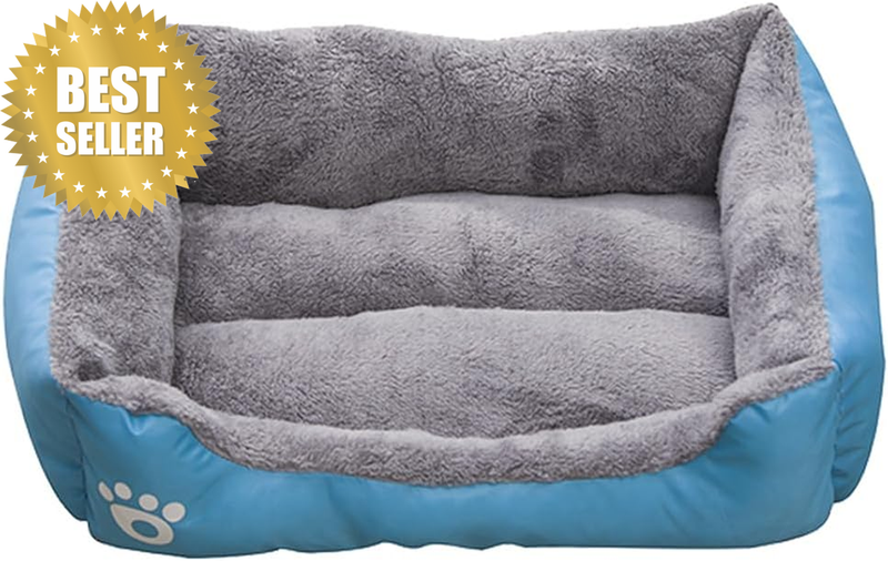Dog Beds for Medium Dogs, 70 * 55Cm Dog Bed with Machine Washable Pet Sofa Bed F