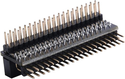 Micro Connectors 40-Pin GPIO 1 to 2 Expansion Board for Raspberry Pi, 2 X 20-Pin