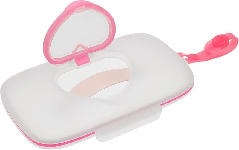 Wet Wipe Holder, Wipes Travel Case, Portable Refillable Wipes Dispenser Case,Wip