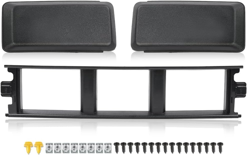 Front Bumper Lower Grille Trim Panel Kit for 2018-2020 Ford F-150 JL3Z17B968BB