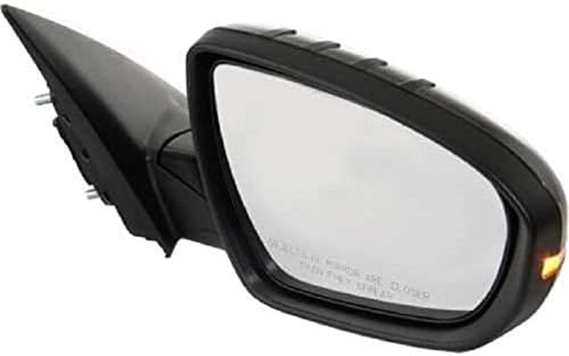 Passenger Side Mirror Signal Heat Manual Folding for 2011-2013 Kia Optima Hybrid