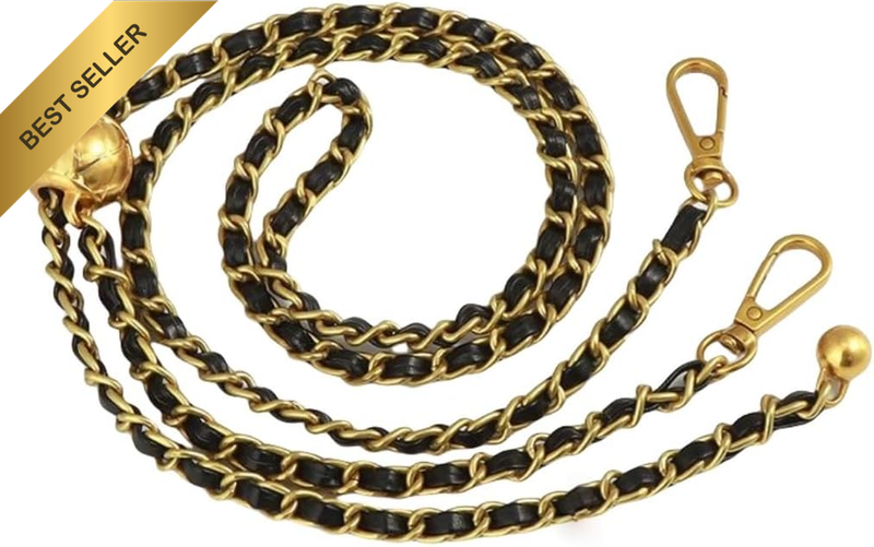 Adjustable Purse Chain Strap Crossbody Chain Strap for Handbag Shoulder Bag Clut