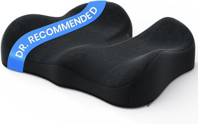Benazcap Memory Foam Seat Cushions for Tailbone Pain Relief, Office Chair Cushio