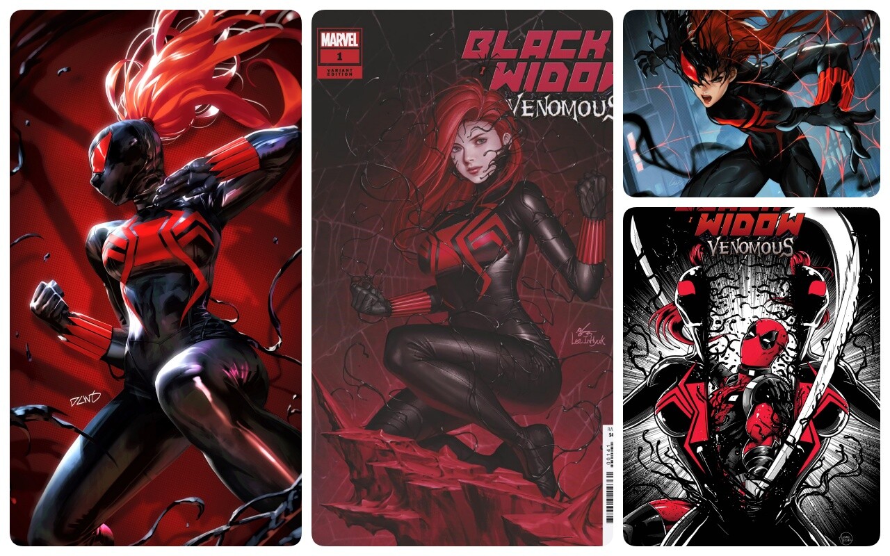 BLACK WIDOW: VENOMOUS #1 **COVER SELECT** - PRESALE 7/31/24