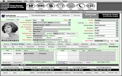 Church Management Software - Religious Suite (Mac/Win)