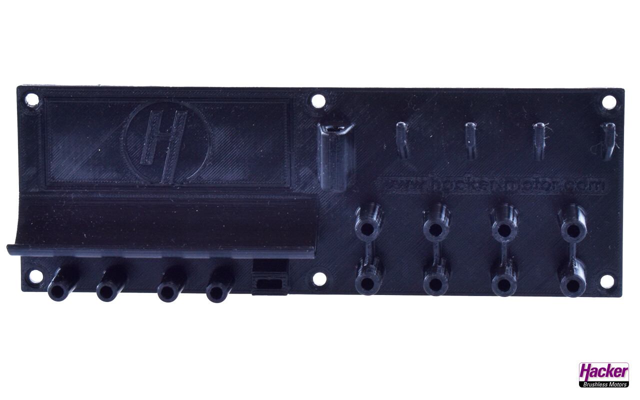 3D Print Lab - Kabelhalter Kabel Organizer 4mm magnetic XXL schwarz
