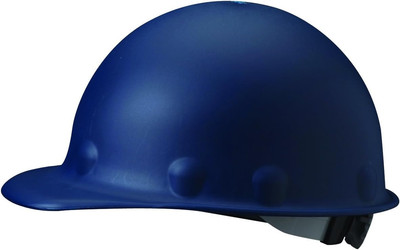 by Honeywell Super Eight Ratchet Fiber Glass Cap Style Hard Hat, Blue (P2ARW71A0