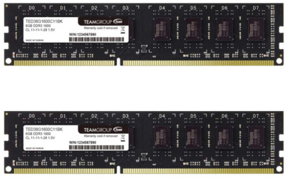 DDR3 16GB Ram as 2 X 8GB 1600Mhz PC3 12800 CL11 Unbuffered Non Ecc 1.5V UDIMM