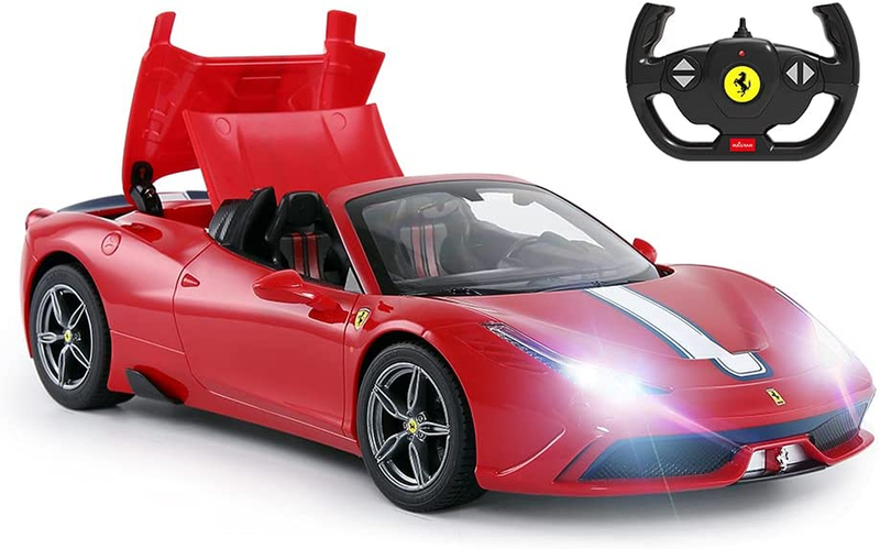 | Radio Remote Control Car 1/14 Scale Ferrari 458 Special A, Model Toy Ca
