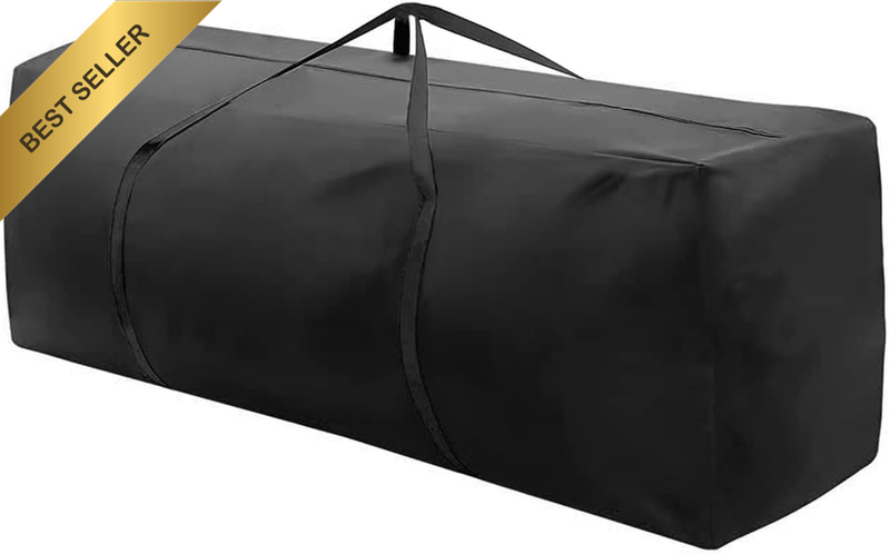 Patio Cushion Cover Storage Bag Water-Resistant Handles 116x47x51CM